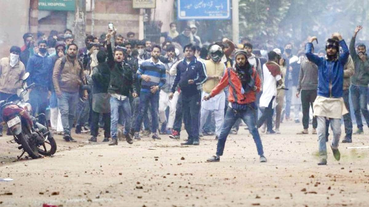 जामिया में विरोध प्रदर्शन