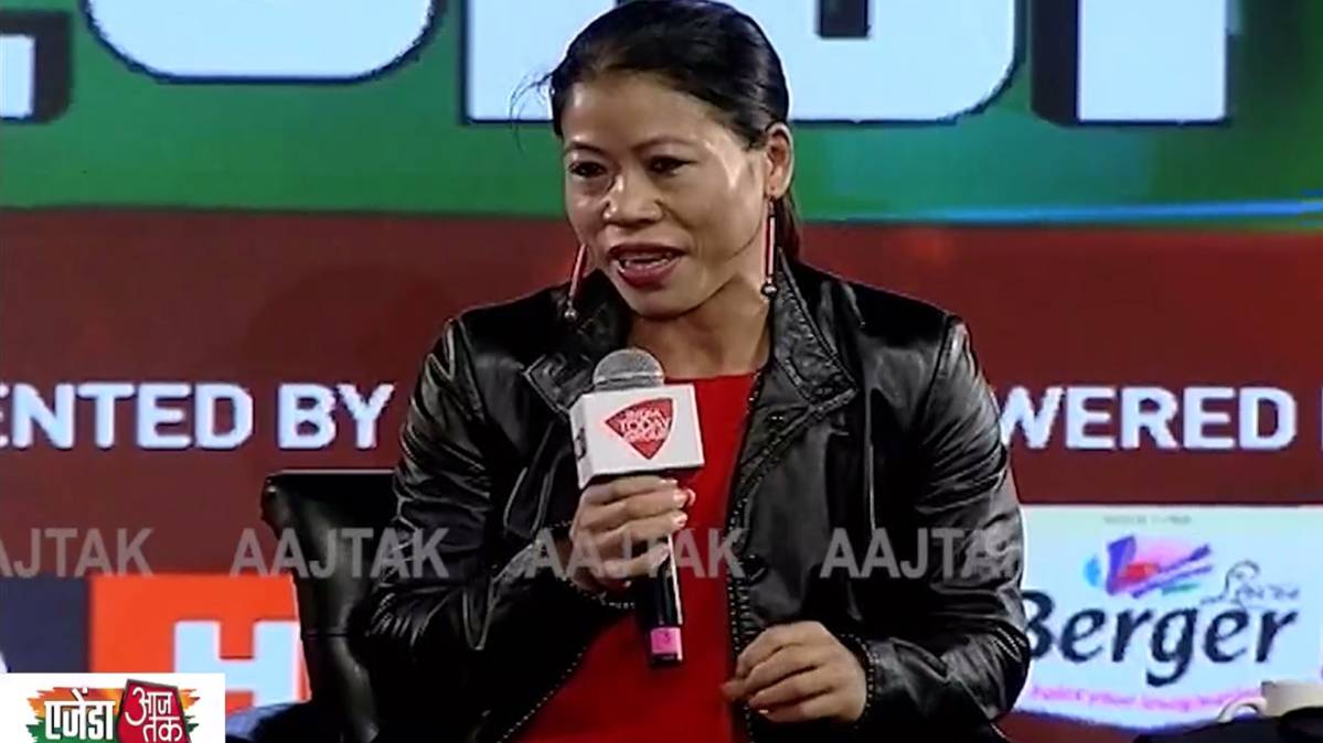 एजेंडा आजतक-2019: मां बनने के बाद के सफर को बयां करती भावुक हुईं मेरीकॉम