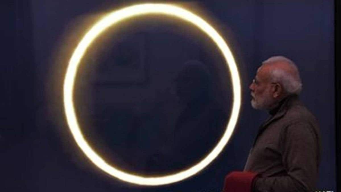 PM Modi tweets,"Like many Indians, I was enthusiastic about SolarEclipse. (Photo ANI)
