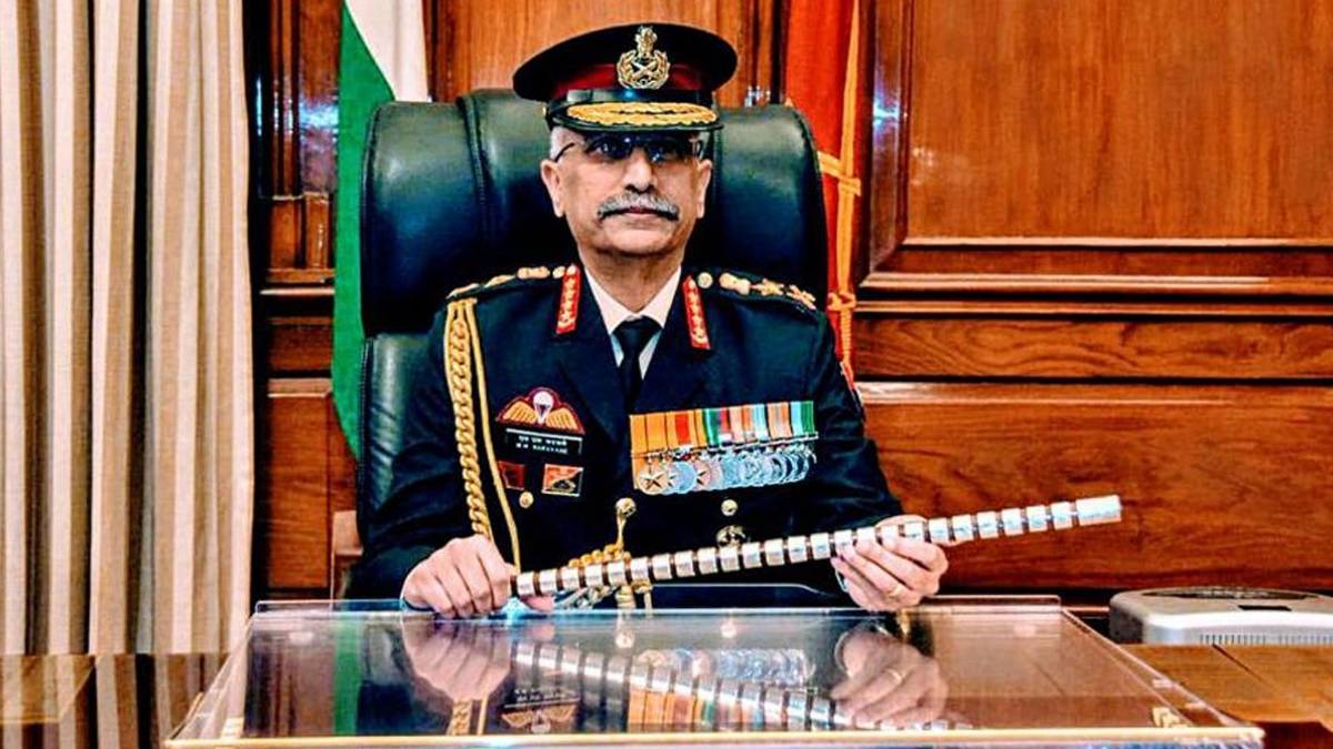 जनरल मनोज मुकुंद नरवणे- (ANI Photo)