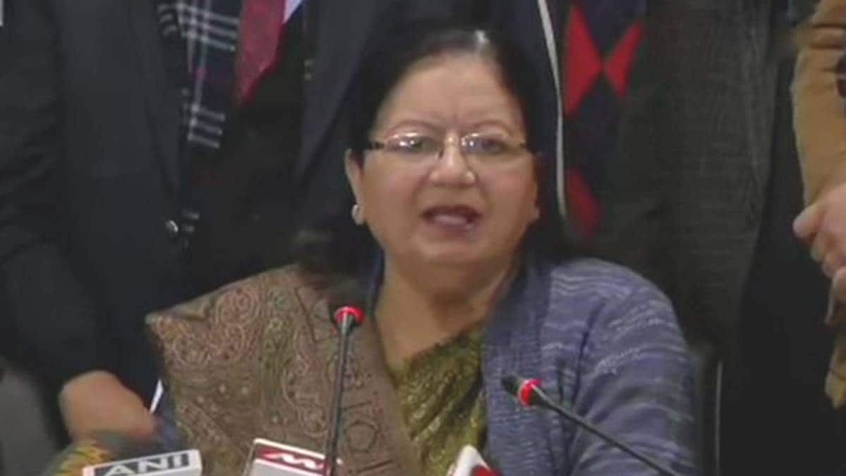 जामिया की वीसी नजमा अख्तर