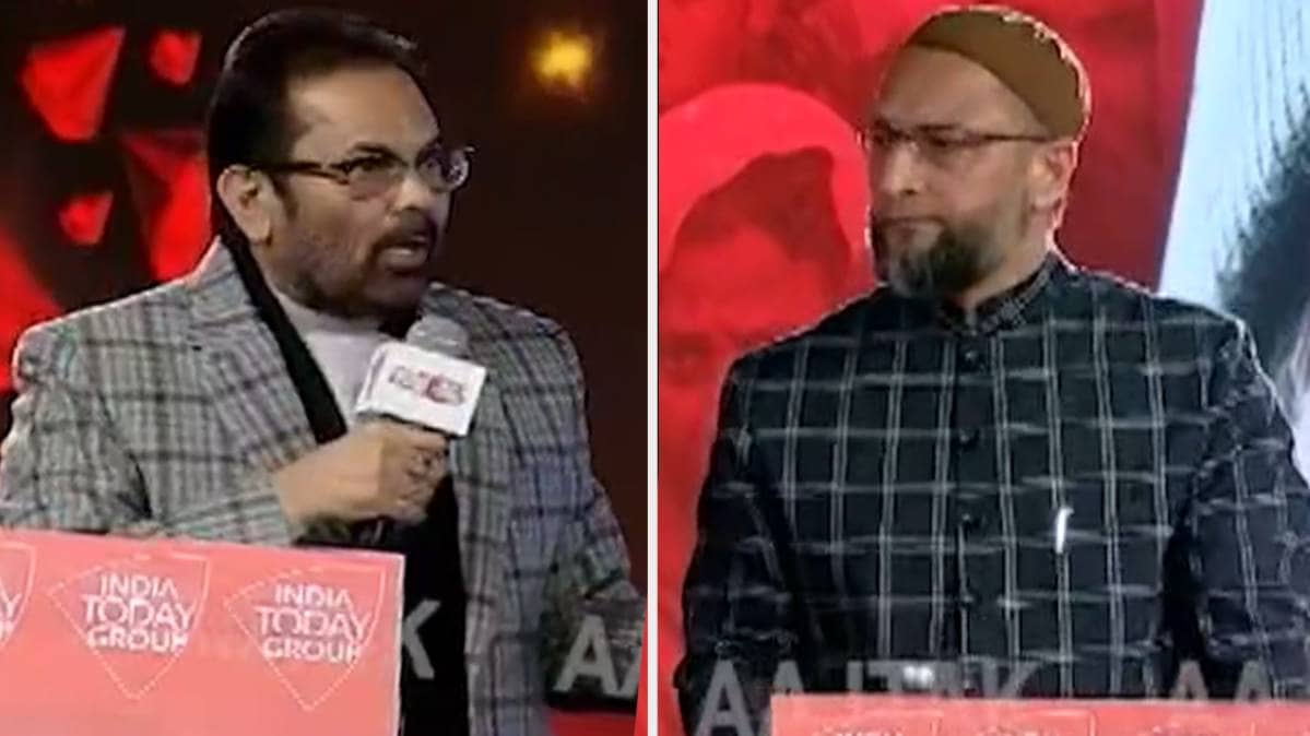 मजहबी कानून से सरकार ने जिन्ना की रूह को पहुंचाई खुशी: एजेंडा आजतक में ओवैसी