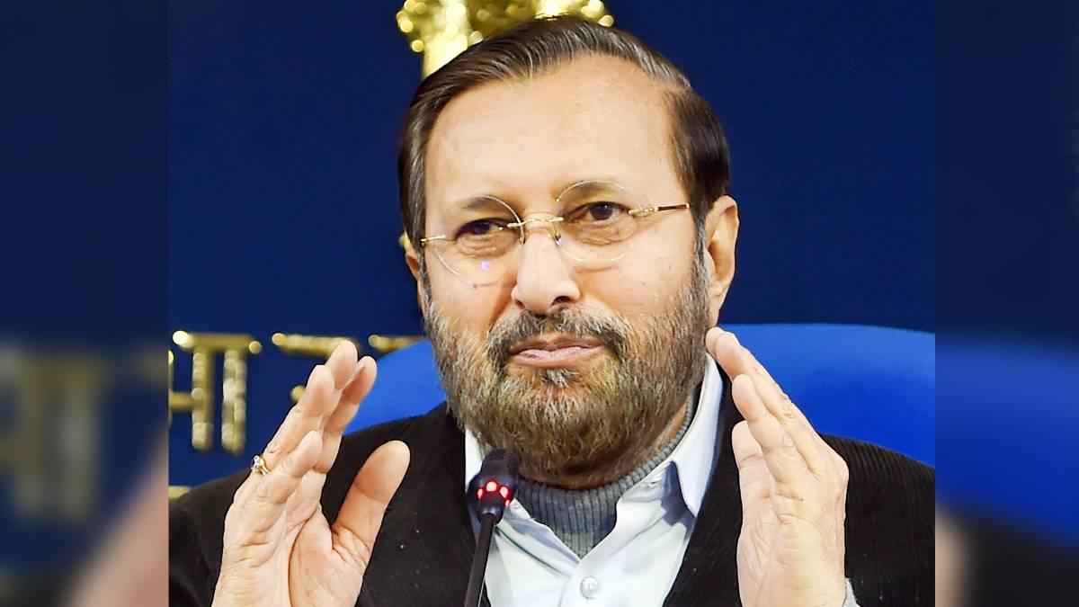 केंद्रीय मंत्री प्रकाश जावड़ेकर (PTI)