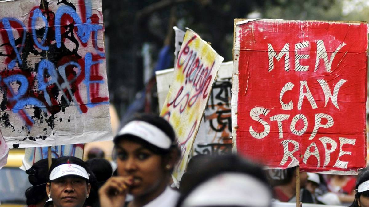 रेप के विरोध में प्रदर्शन(फोटो- Getty Images)