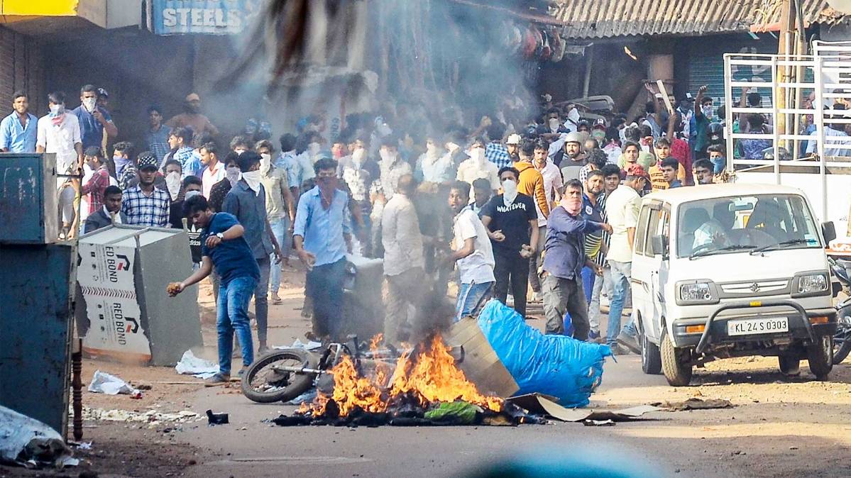 नागरिकता कानून के खिलाफ विरोध प्रदर्शन (फोटो-PTI)