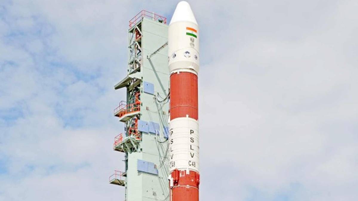 उपग्रह RISAT2 BR1 की लॉन्चिंग आज (फोटो ANI)