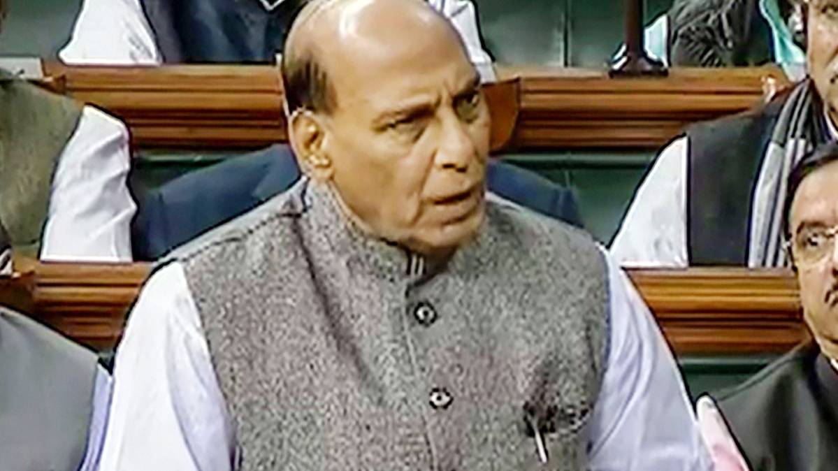 राजनाथ सिंह (PTI)