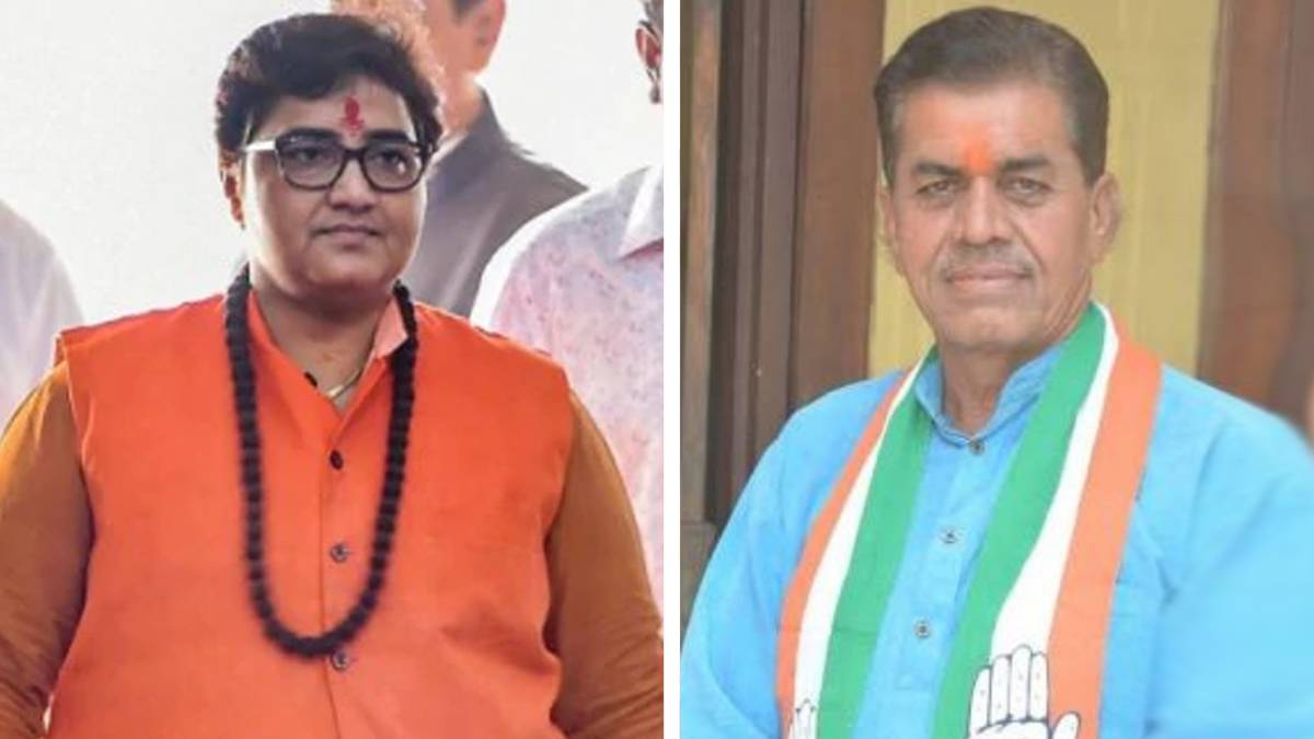 साध्वी प्रज्ञा और कांग्रेस विधायक गोवर्धन दांगी