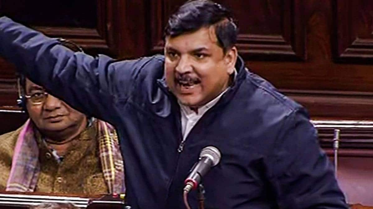 आम आदमी पार्टी के नेता संजय सिंह(फाइल फोटो)आम आदमी पार्टी के नेता संजय सिंह(फाइल फोटो-PTI)