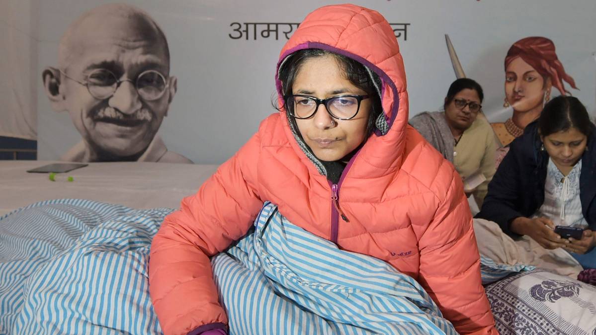 DCW  की अध्‍यक्ष स्वाति मालीवाल(फोटो-PTI)