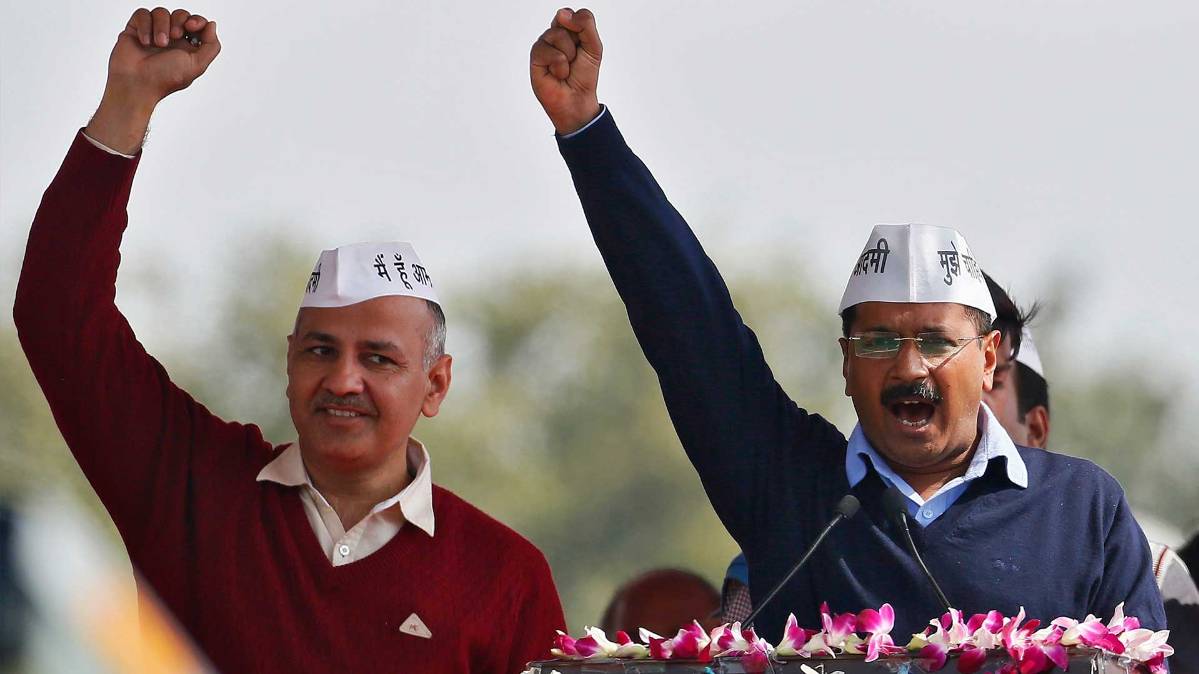 अरविंद केजरीवाल और मनीष सिसोदिया (फाइल फोटो)