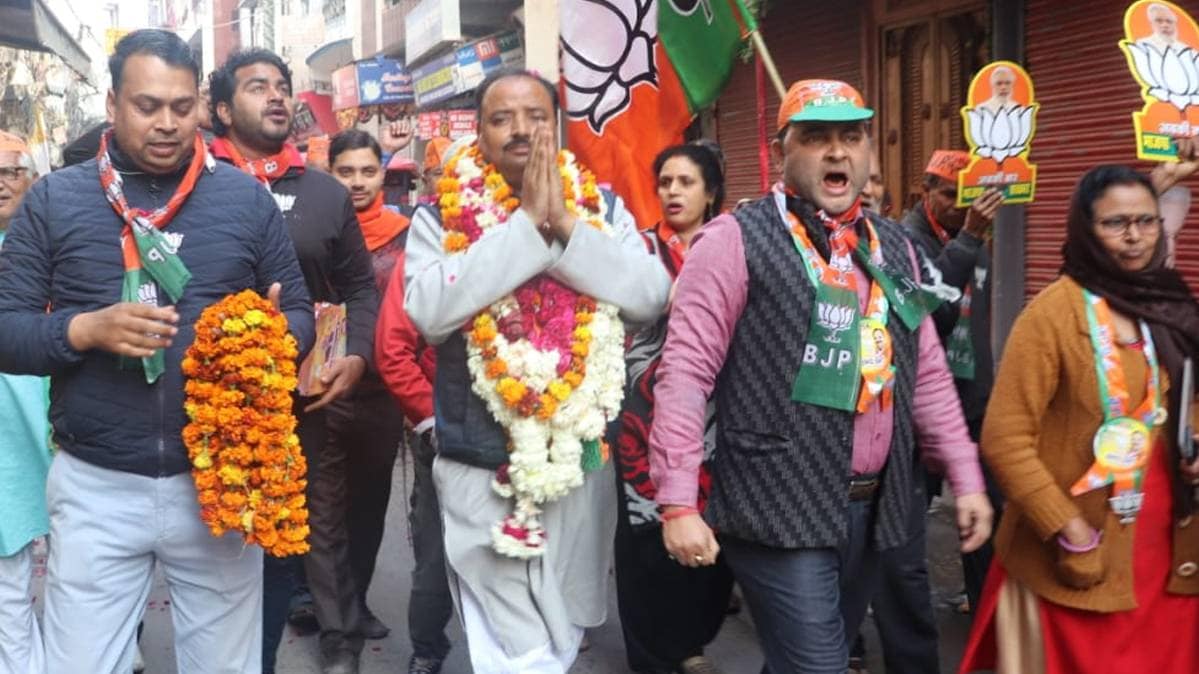 BJP उम्मीदवार Abhay Verma