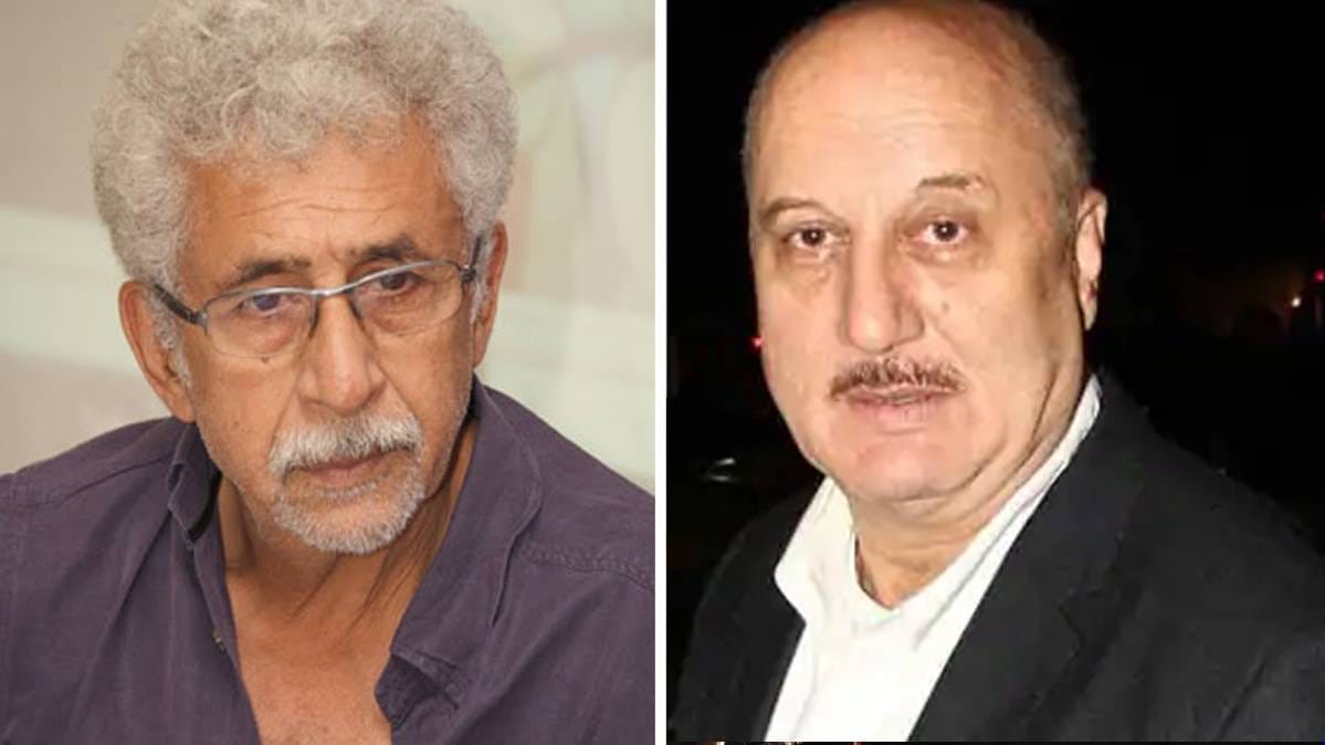 Anupam Kher hits back at Naseeruddin Shah.