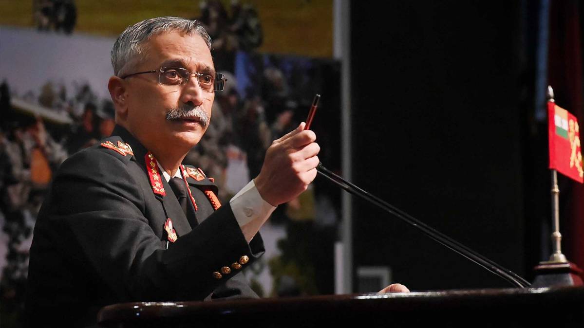 आर्मी चीफ जनरल नरवणे