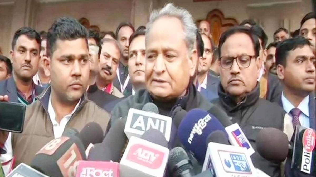 Rajasthan CM Ashok Gehlot (PHOTO ANI)