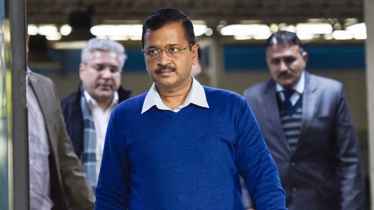 CM केजरीवाल को 45 नंबर का टोकन मिला (फोटो-PTI)