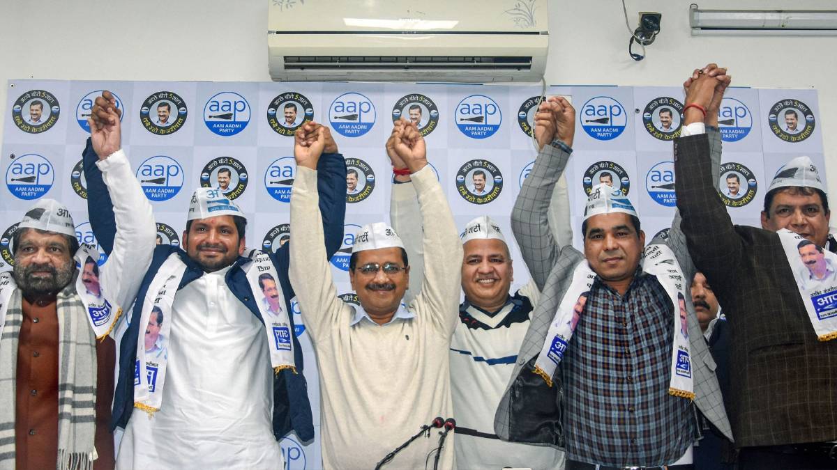 दिल्ली चुनाव (फोटो-PTI)