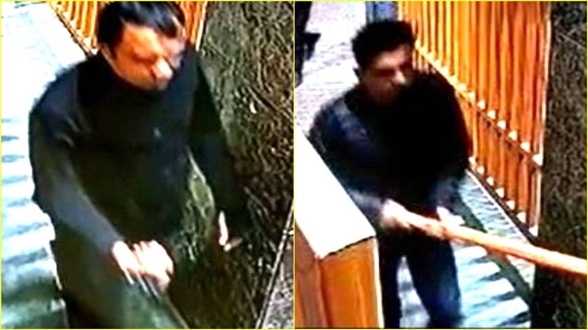 बदमाशों से भिड़ा गार्ड