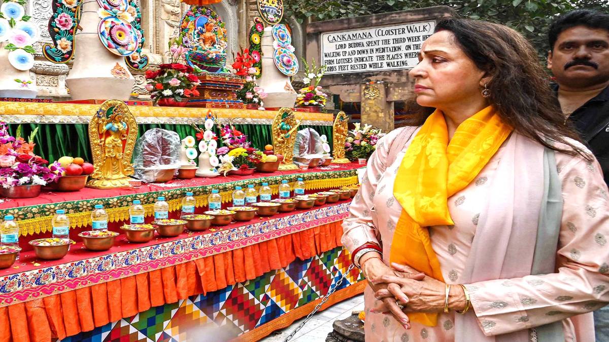 बीजेपी सांसद हेमा मालिनी (फोटो- पीटीआई)