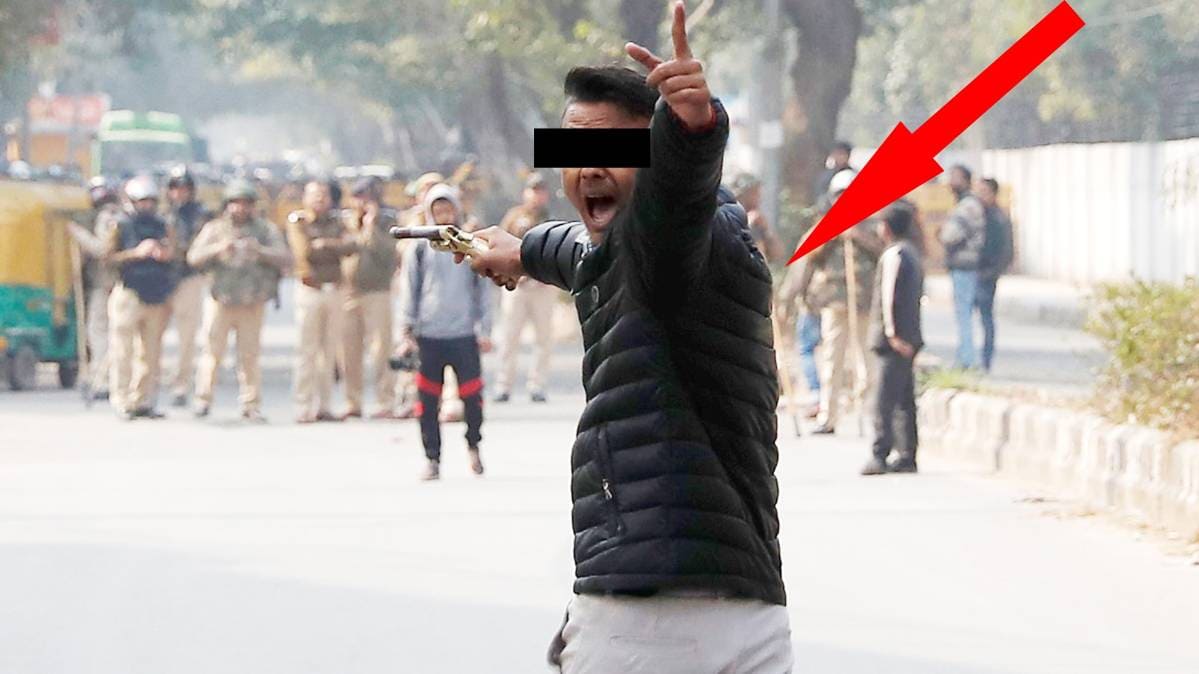 Jamia इलाके में पिस्तौल लहराकर युवक ने की फायरिंग