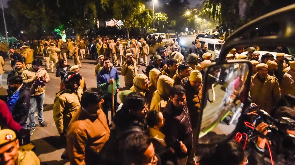 JNU हिंसा मामले में 9 को नोटिस(PTI Photo)