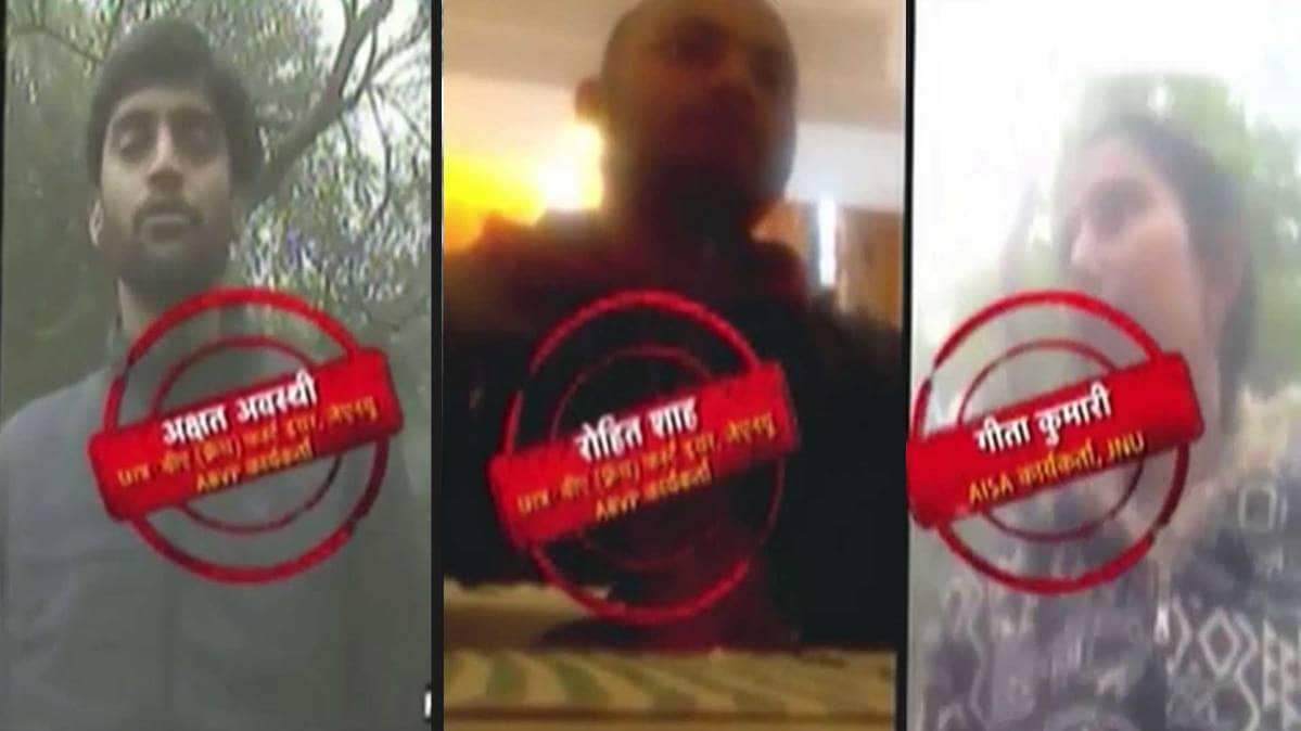 आजतक के कैमरे पर JNU के हमलावरों का कबूलनामा