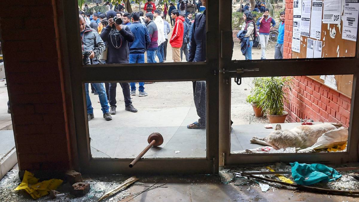 JNU Violence (PTI)
