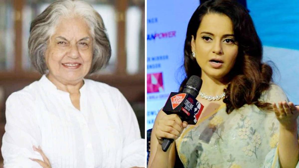 Kangana Ranaut and Indira Jaising