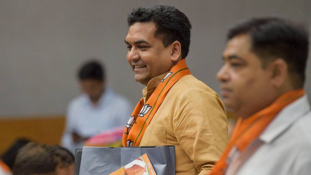 फिर गरजे कपिल मिश्रा (फोटो-PTI)