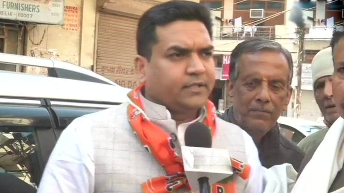 BJP प्रत्याशी कपिल मिश्रा(फोटो-ANI)