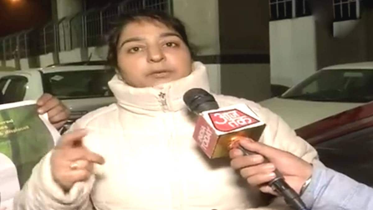 शाहीन बाग पहुंचे कश्मीरी पंडित (Video Grab)