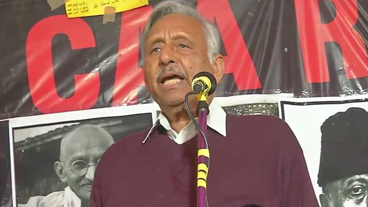 Delhi: Congress leader Mani Shankar Aiyar (Photo ANI)