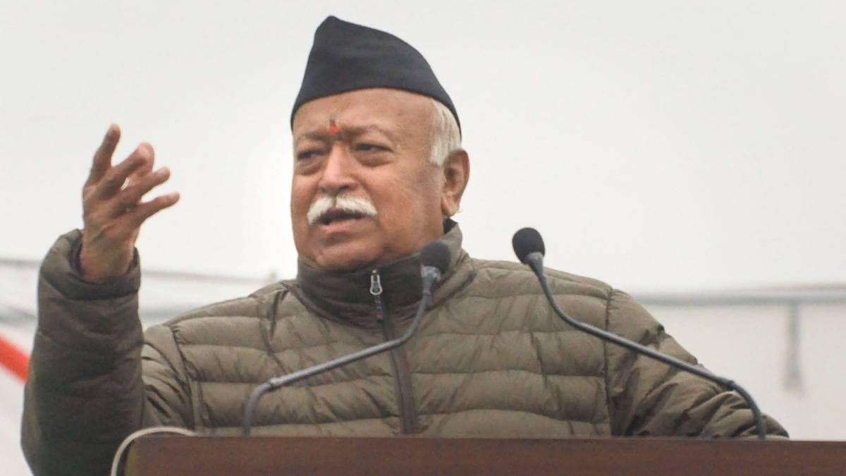 RSS Chief Mohan Bhagwat (PTI)