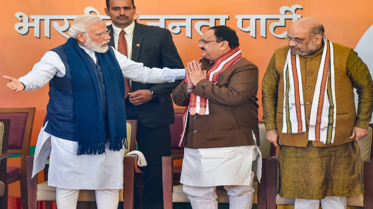 भारतीय जनता राष्ट्रीय अध्यक्ष चुनाव कार्यक्रम (File-PTI)