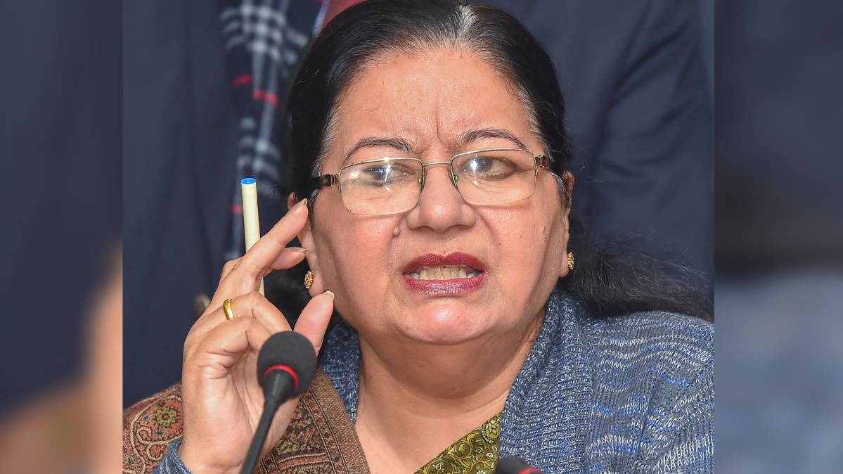 Jamia VC Najma Akhtar (PTI)