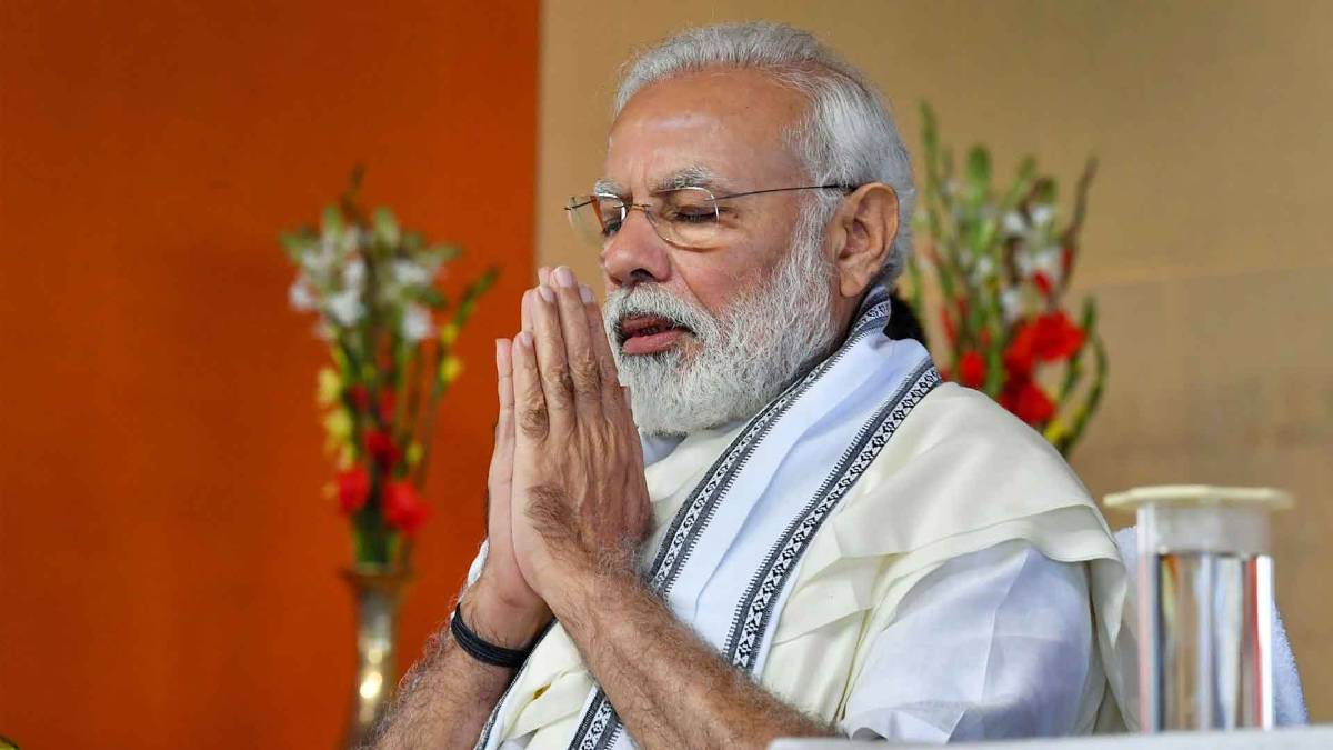 बंगाल में नरेंद्र मोदी (फोटो- PTI)