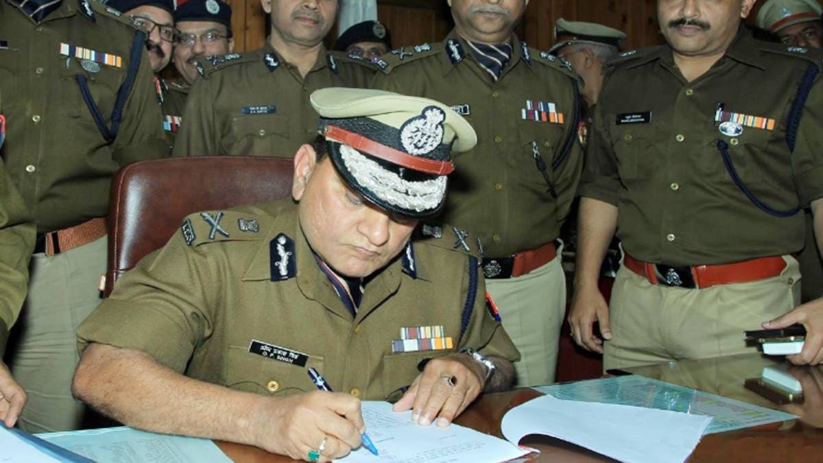 यूपी पुलिस महानिदेशक ओपी सिंह (फाइल फोटो)