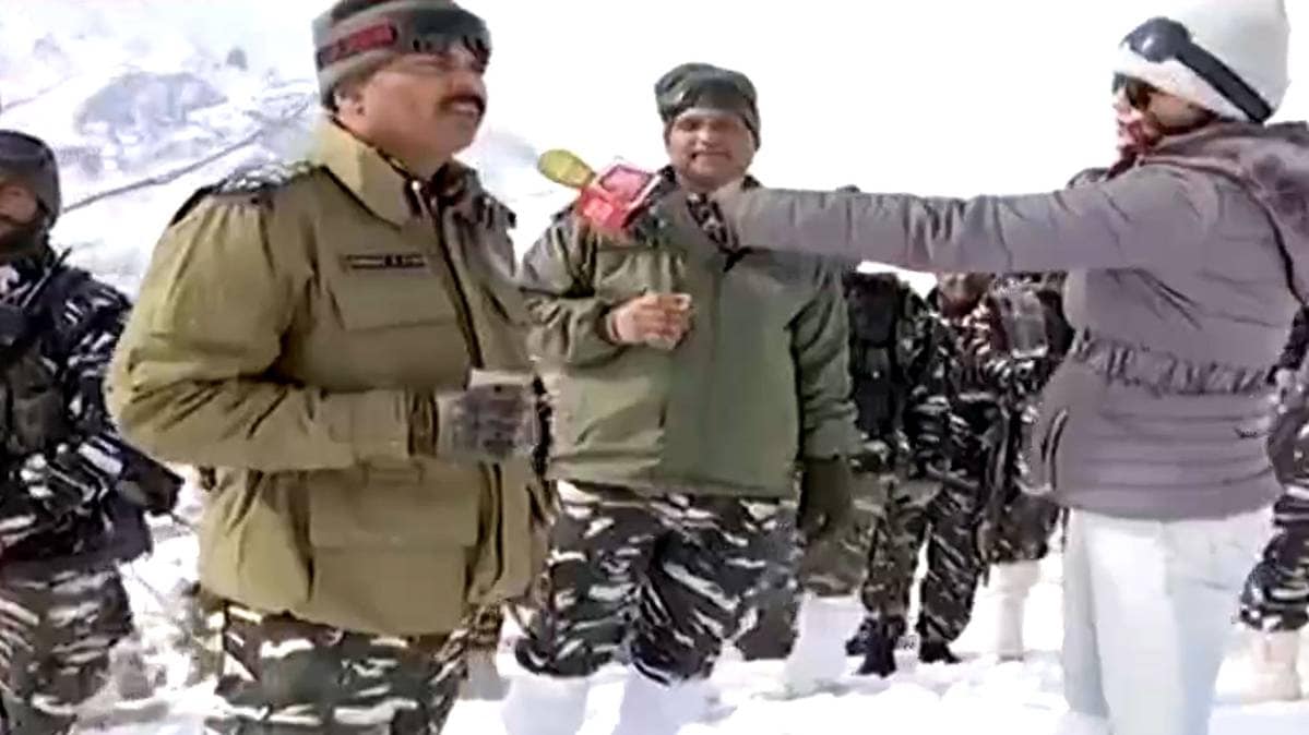 24 बटालियन के CRPF जवानों से खास बातचीत (Video Grab)