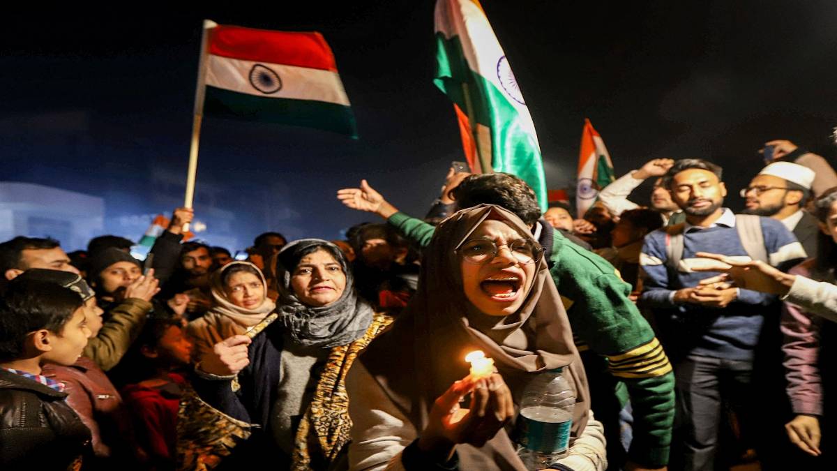 शाहीन बाग में नागरिकता कानून के खिलाफ प्रदर्शन (File - PTI)