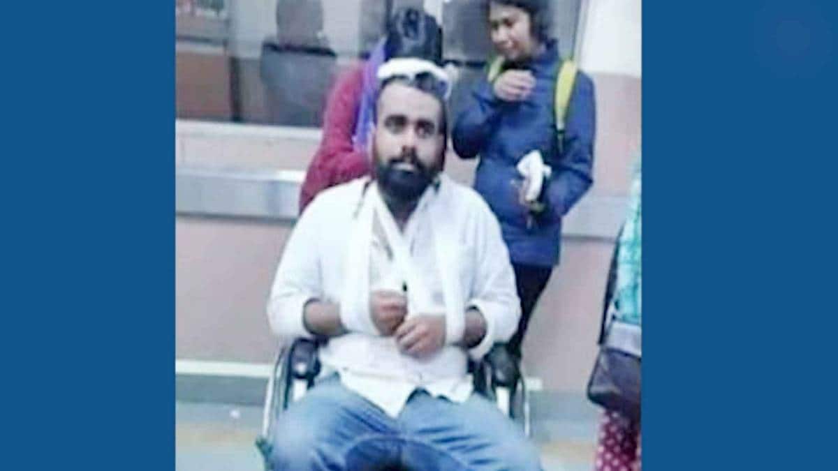 JNU हिंसा में जख्मी SFI कार्यकर्ता