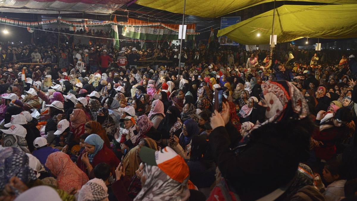 शाहीन बाग में जारी है प्रदर्शन