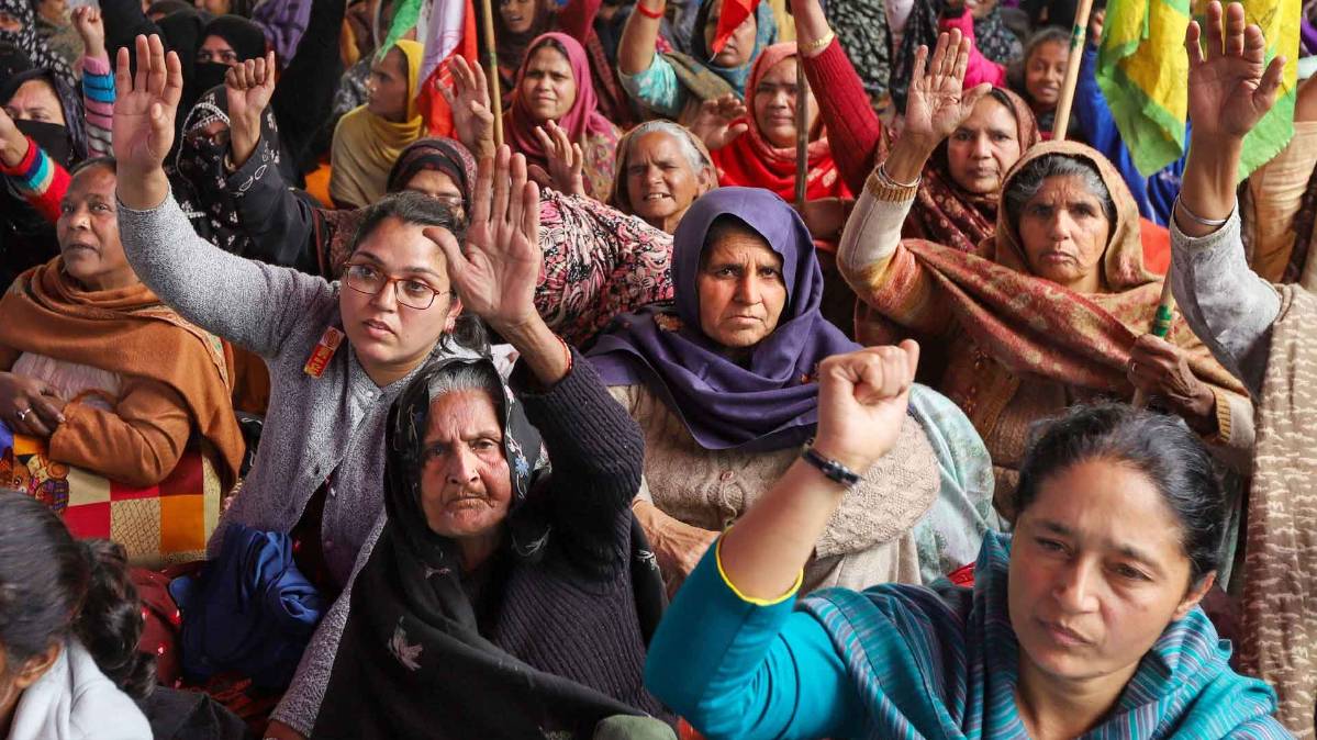 करीब 42 दिन से दिल्ली के शाहीन बाग में धरना (फोटो- PTI)