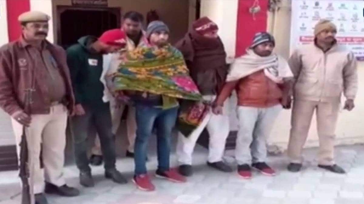 गिरफ्तार किए गए आरोपी