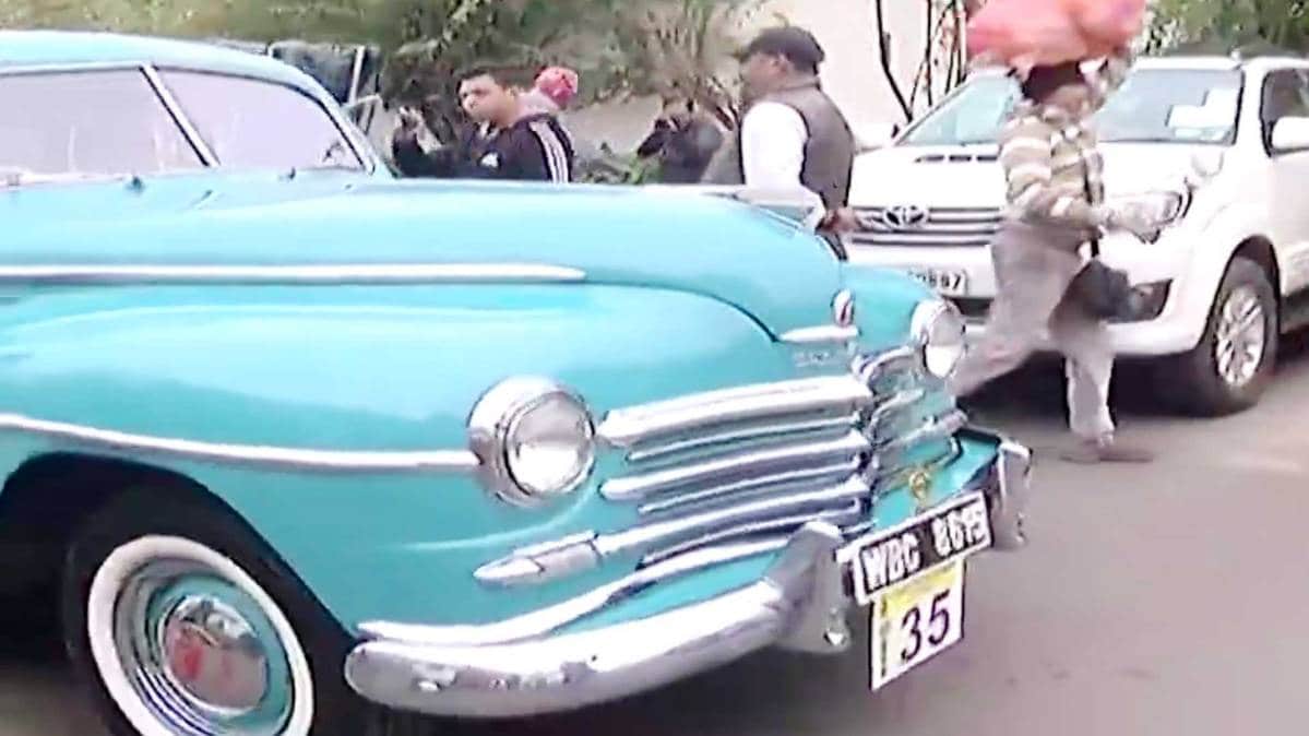 कोलकाता में विंटेज कार रैली