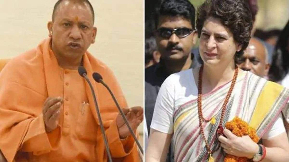 आमने-सामने प्रियंका, योगी (फाइल फोटो)