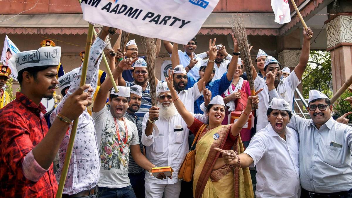 Delhi Election Result 2020 (Photo-PTI)