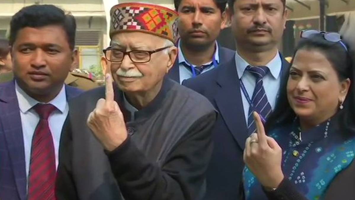 वरिष्ठ बीजेपी नेता और पूर्व डिप्टी पीएम लाल कृष्ण आडवाणी (ANI Photo)