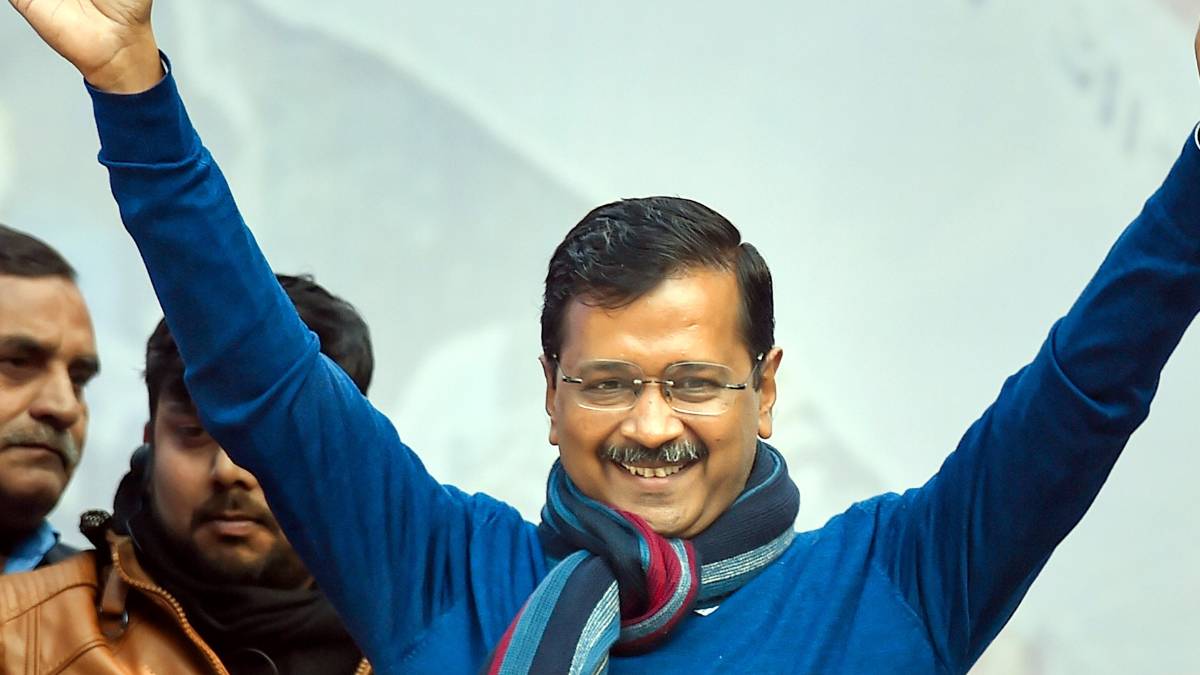 Delhi Election Results 2020: अरविंद केजरीवाल (PTI)