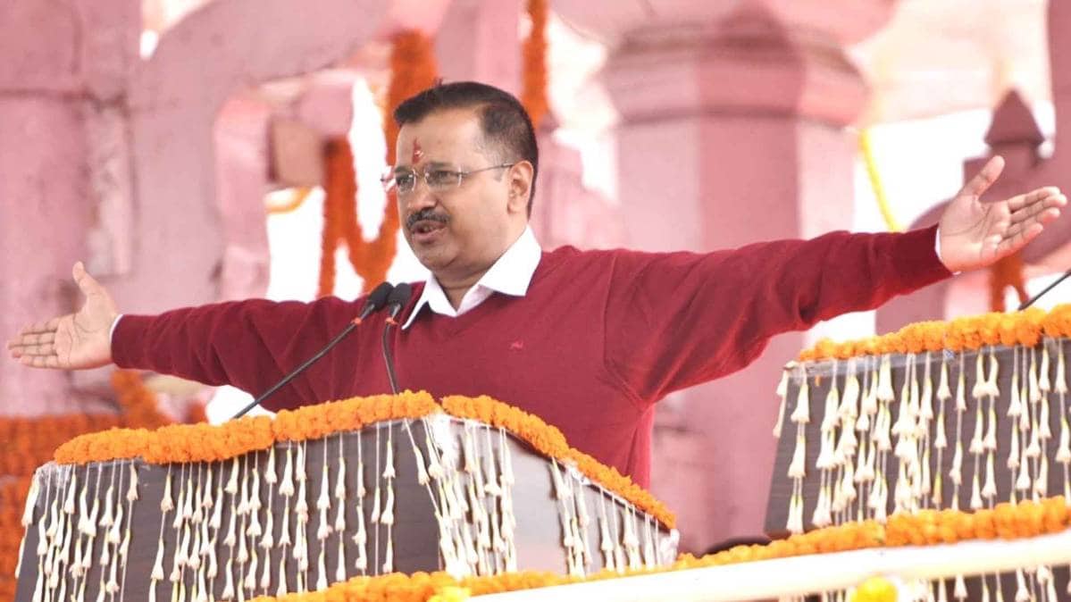 शपथ के बाद अरविंद केजरीवाल ने गाया गाना