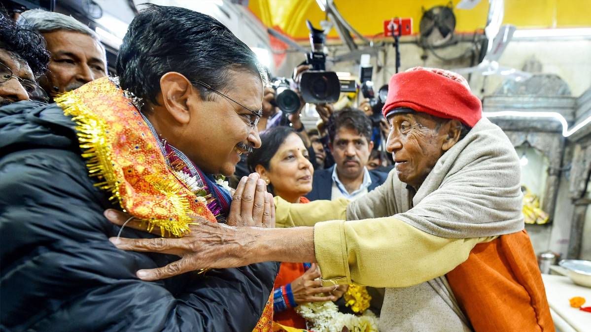 मतदान से पहले हनुमान